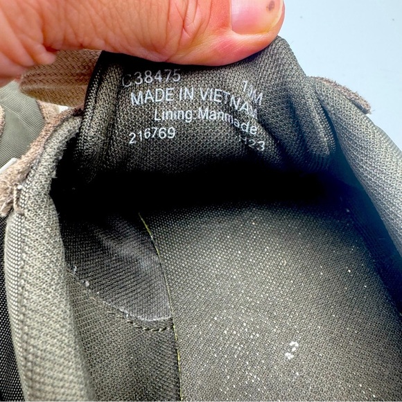 Cole Haan Grand Two Tone Sneakers Mens Size 10 Green Nylon & Suede - Picture 7 of 10